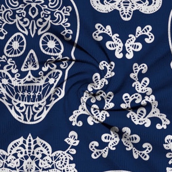 Sugar Skull & Floral Print Mini Dress - Picture 3 of 5